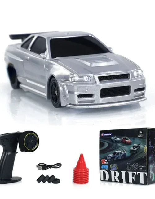 Load image into Gallery viewer, 2.4G RC Drift Car 1/43 4WD Remote Control Car High Speed Four Wheel Drive Radio Controlled Mini Racing Car Model Boy Toy Gift
