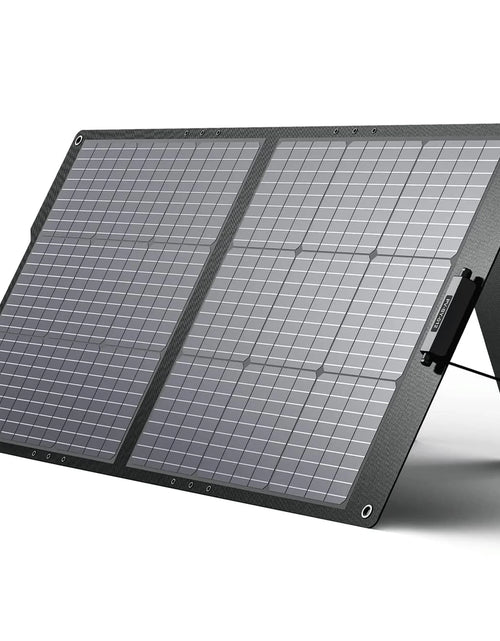 Load image into Gallery viewer, 200W Portable Solar Panel for Power Station, 24V Foldable Solar Charger with Adjustable Kickstand &amp; MC-4 Connector, Waterproof IP67 for Outdoor Camping RV off Grid System
